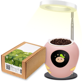 Plantbot smart pet planter pot add-on 5-in-1 seed pack and grow light